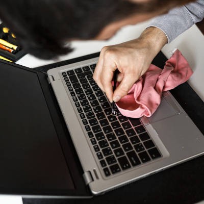 Tip of the Week: Properly Cleaning Your Laptop